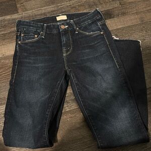 Mother Looker Ankle Fray in No Play.